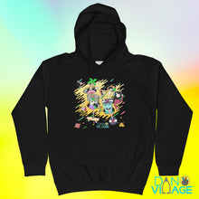 Load image into Gallery viewer, Making Beats Cool hip hop Danvillage Kids Hoodie