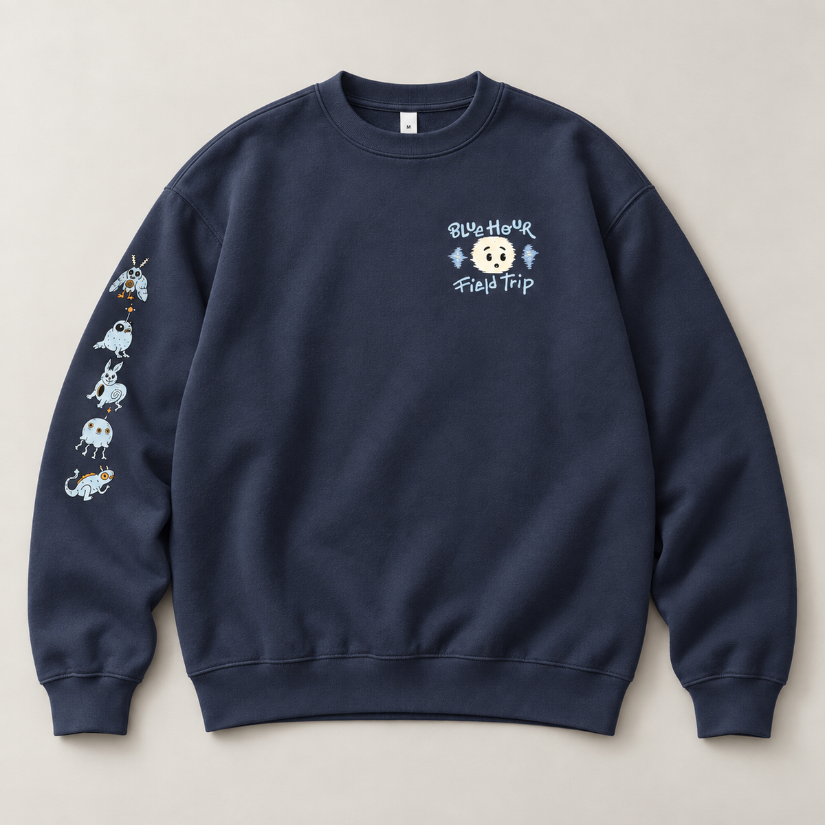 Blue Hour Field Trip Oversized heavyweight sweatshirt