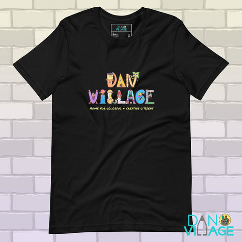 Danvillage Character Logo Unisex Adult t-shirt