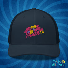 Load image into Gallery viewer, Groove is in the Heart 90&#39;s dance club nostalgia groovy fun Trucker Cap