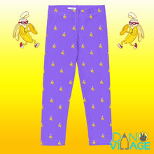 Load image into Gallery viewer, Banana Pants Kids Leggings | Dance Leggings | Toddler Leggings | Banana Printed Leggings | Stretch Leggings | Cute Leggings | Activewear Leggings