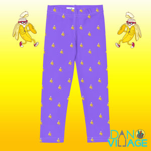 Banana Pants Kids Leggings | Dance Leggings | Toddler Leggings | Banana Printed Leggings | Stretch Leggings | Cute Leggings | Activewear Leggings