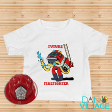 Load image into Gallery viewer, Future Firefighter T-Shirt, Fire Truck Shirt, Fire Academy Shirt, Fire Department Shirt, Firefighter Gift For Kids, Youth Fire Fighter