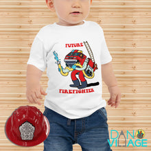 Load image into Gallery viewer, Future Firefighter T-Shirt, Fire Truck Shirt, Fire Academy Shirt, Fire Department Shirt, Firefighter Gift For Kids, Youth Fire Fighter