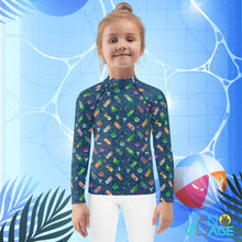 Load image into Gallery viewer, Just Chill Pool Floaties Summertime Kids Rash Guard