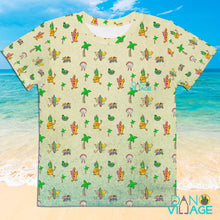 Load image into Gallery viewer, Whimsical Beach Life Summertime Kids crew neck t-shirt