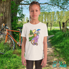 Load image into Gallery viewer, Enjoy the Ride Enjoy the Ride shirt, Boys Bicycle Shirt, Funny Boys Girls Shirt, Cycling youth Shirt, Bicycle Kids Shirt, Yeti,Youth Short Sleeve T-Shirt