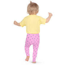 Load image into Gallery viewer, Avocado Skater Pink Cute Fun Unique Humorous Cool Kid&#39;s Leggings