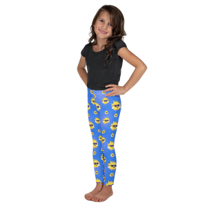 Happy Sun girls leggings, Youth, Kids, Children Tanning, Sun, Ocean, Vacation, All-Over Print Kids leggings