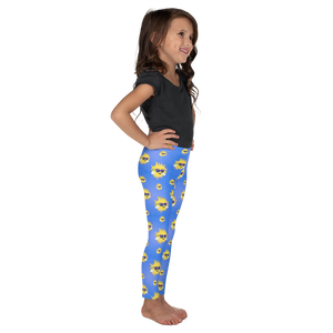 Happy Sun girls leggings, Youth, Kids, Children Tanning, Sun, Ocean, Vacation, All-Over Print Kids leggings