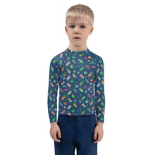 Load image into Gallery viewer, Just Chill Pool Floaties Summertime Kids Rash Guard