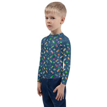 Load image into Gallery viewer, Just Chill Pool Floaties Summertime Kids Rash Guard