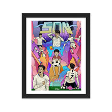 Load image into Gallery viewer, Son Heung Min Spurs Captain South Korea Legend Framed poster