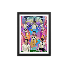 Load image into Gallery viewer, Son Heung Min Spurs Captain South Korea Legend Framed poster