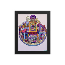 Load image into Gallery viewer, Hip Hop Noodles | Ramen Lovers | Rap Fans | Funny | Print Framed poster