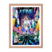 Load image into Gallery viewer, Harry Kane Illustrated Soccer England Spurs Framed poster