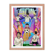 Load image into Gallery viewer, Son Heung Min Spurs Captain South Korea Legend Framed poster