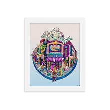 Load image into Gallery viewer, Surf and Yogurt Print | surfers | froyo | funny | Framed poster