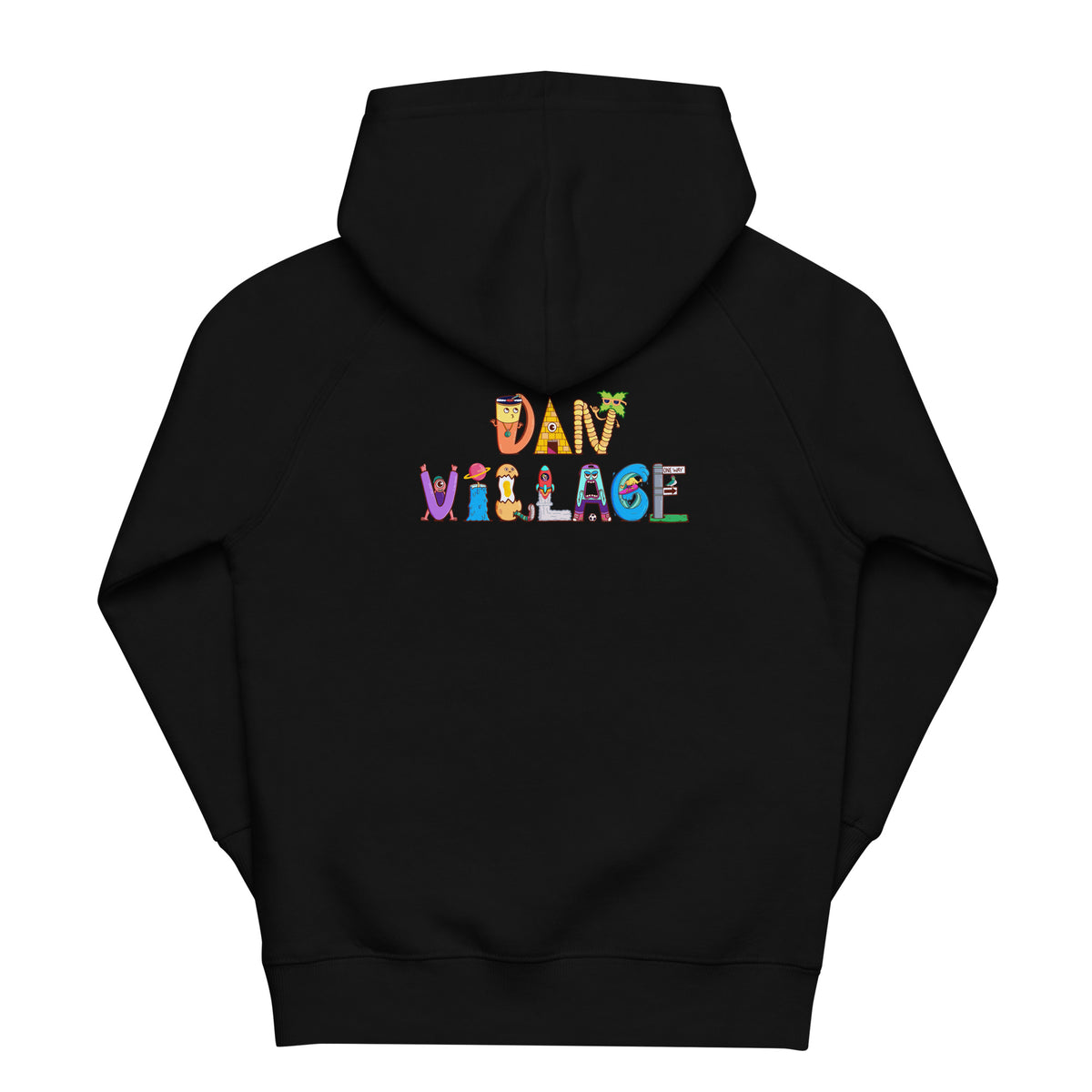 Hand-drawn peace doodle hoodie, a cosy gift for kids and easy everyday layering