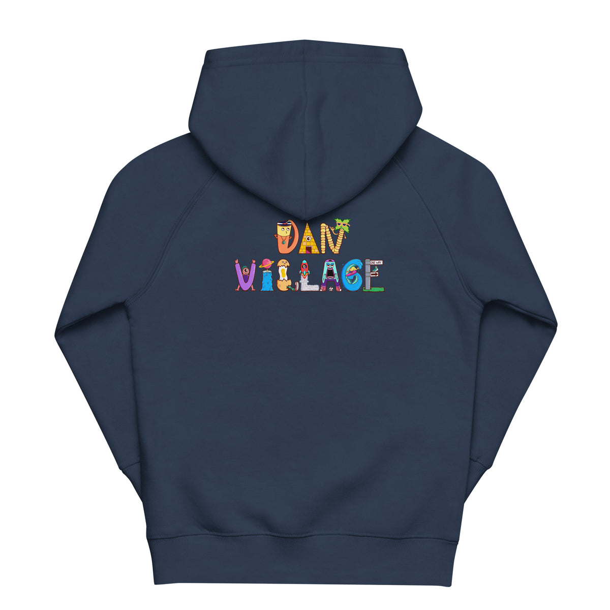 Peace symbol kids sweatshirt hand-drawn in Santa Barbara by Daniel Sulzberg