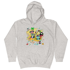 Making Beats Cool hip hop Danvillage Kids Hoodie