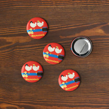 Load image into Gallery viewer, Waynestock Wayne&#39;s World Party On Excellent Set of pin buttons