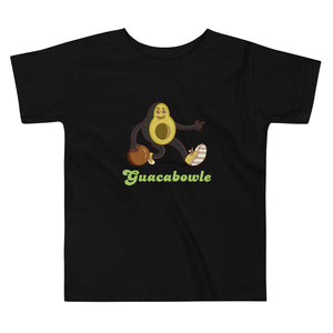 Guacabowle Avocado Bowling Toddler Short Sleeve Tee