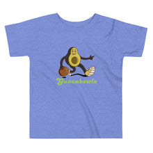 Load image into Gallery viewer, Guacabowle Avocado Bowling Toddler Short Sleeve Tee