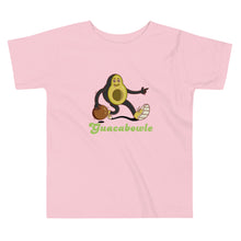 Load image into Gallery viewer, Guacabowle Avocado Bowling Toddler Short Sleeve Tee