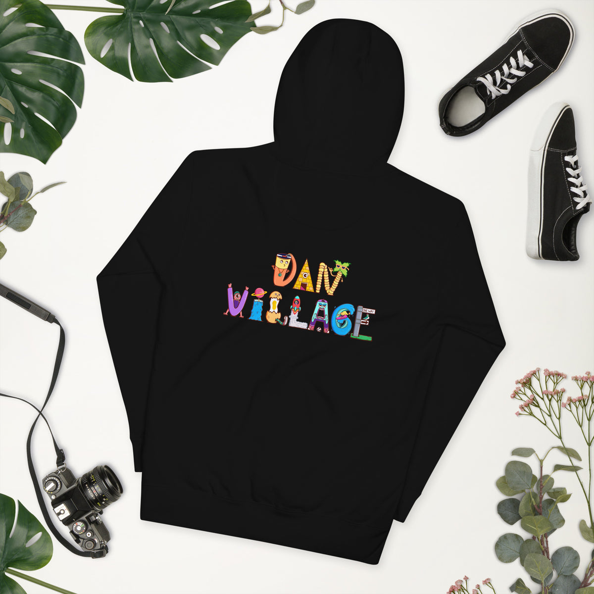 Adult peace doodle sweatshirt, a good gift for friends, partners and siblings