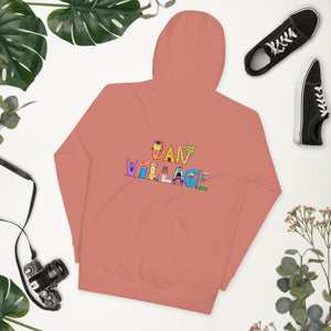 Peace Doodle Cool illustrated Fun Unisex Hoodie