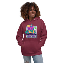 Load image into Gallery viewer, Vinyl Vibes Cool Hipster Music Record player Unisex Hoodie