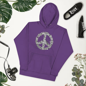 Peace Doodle Cool illustrated Fun Unisex Hoodie