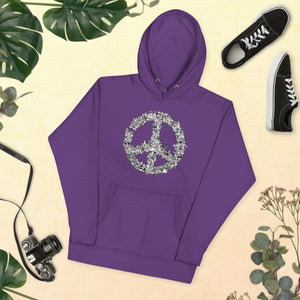 Peace Doodle Cool illustrated Fun Unisex Hoodie