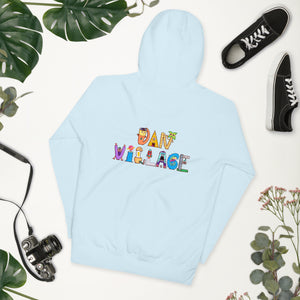 Peace Doodle Cool illustrated Fun Unisex Hoodie