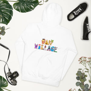 Peace Doodle Cool illustrated Fun Unisex Hoodie