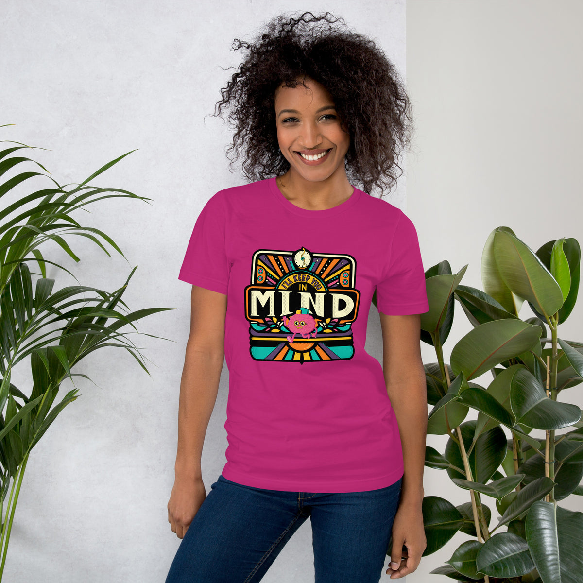 Creative professional gift t-shirt with original character-driven illustration