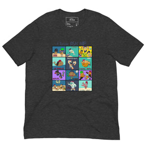 Classic Fish Hop 90's underwater rap funny Unisex t-shirt