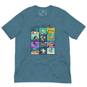 Classic Fish Hop 90's underwater rap funny Unisex t-shirt
