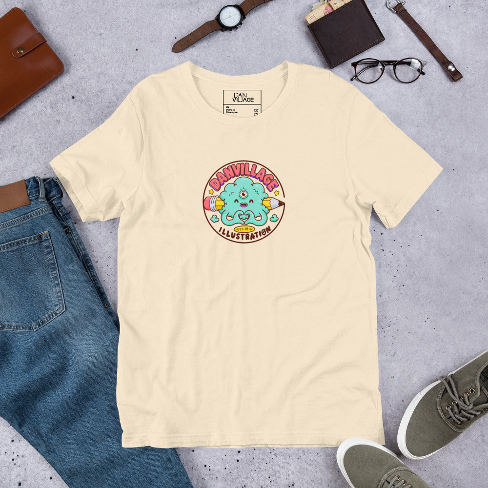 Original character t-shirt for art lovers and fans of hand-drawn cartoon design