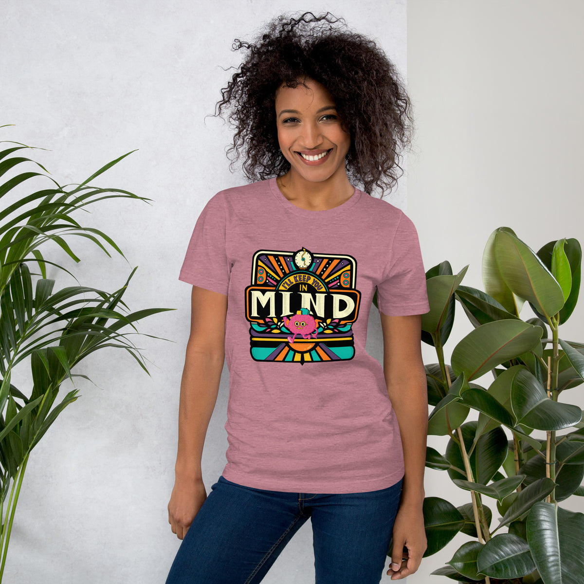 Illustrated humour t-shirt for the freelancer who has been kept in mind at length