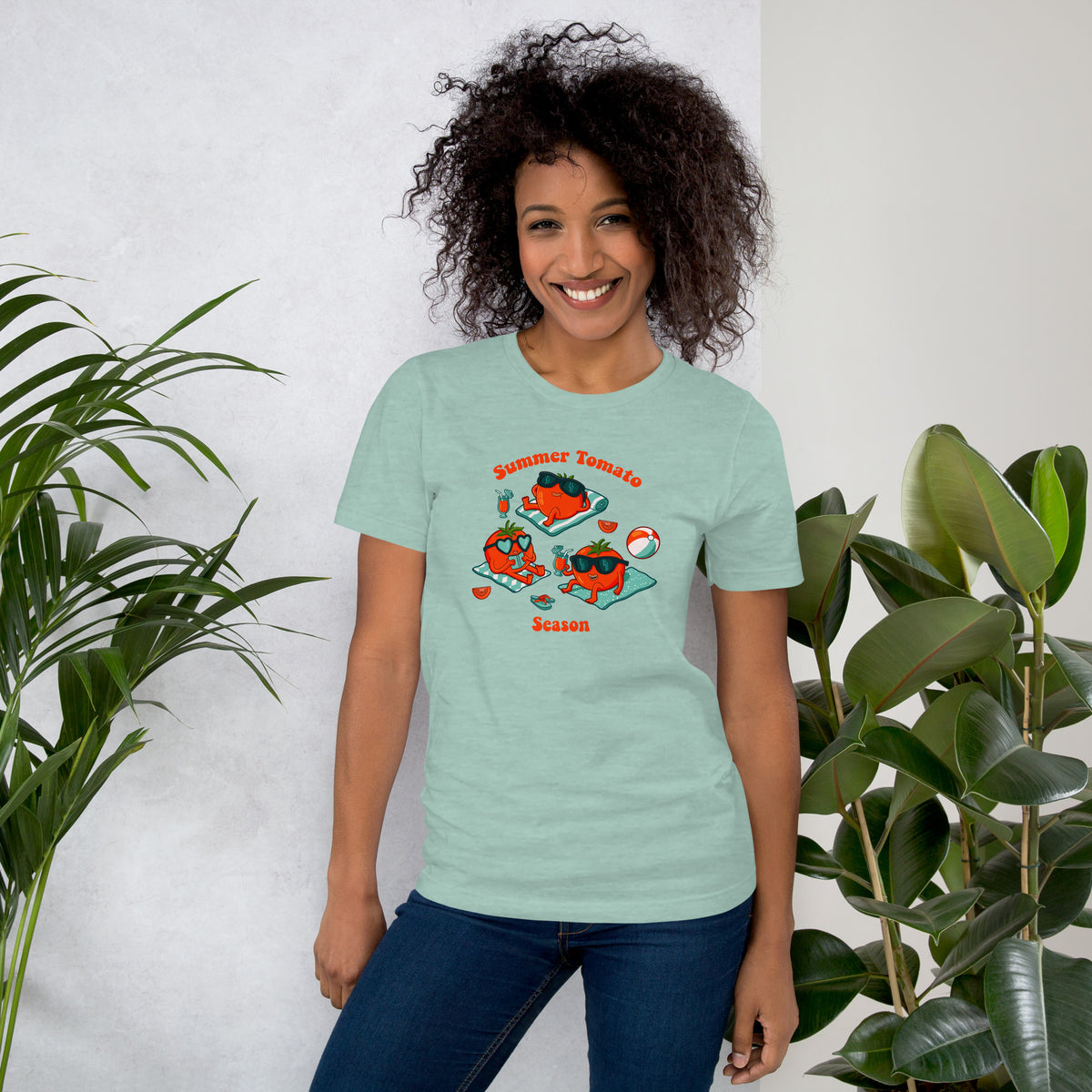 Graphic t-shirt for foodies who plan their summer around tomato season