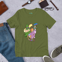 Load image into Gallery viewer, Enjoy the Ride Sasquatch on Bike Short-Sleeve Unisex t-shirt