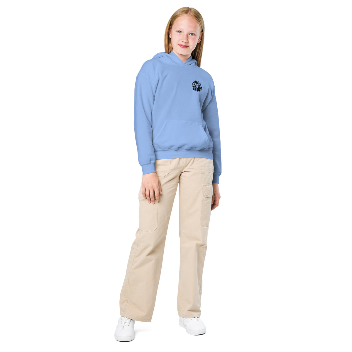 Illustrated youth sweatshirt hoodie packed with original cartoon characters