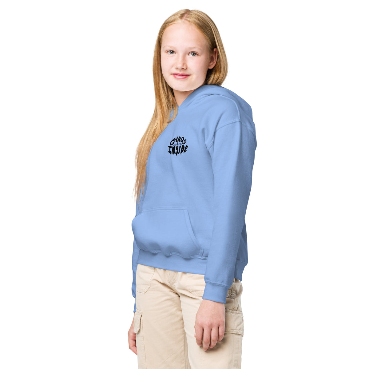 Gift hoodie for creative kids, with original hand-drawn character artwork