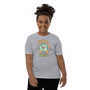 Support Your Only Planet Earth Day Cool Youth Short Sleeve T-Shirt