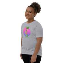 Load image into Gallery viewer, Good Vibes Club Santa Barbara California Palm Tree Surfer Youth Short Sleeve T-Shirt