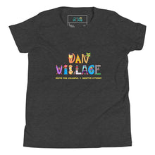 Load image into Gallery viewer, Danvillage Character Logo Home for Colorful and Creative Citizens Fun Youth Short Sleeve T-Shirt