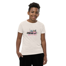 Load image into Gallery viewer, Miami Drive to win Leo Messi youth | T-Shirt Pink Unisex Leo Messi Brand, Messi T-Shirt, Miami Messi Shirt, Kid Messi Shirt