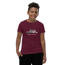 Load image into Gallery viewer, Miami Drive to win Leo Messi youth | T-Shirt Pink Unisex Leo Messi Brand, Messi T-Shirt, Miami Messi Shirt, Kid Messi Shirt